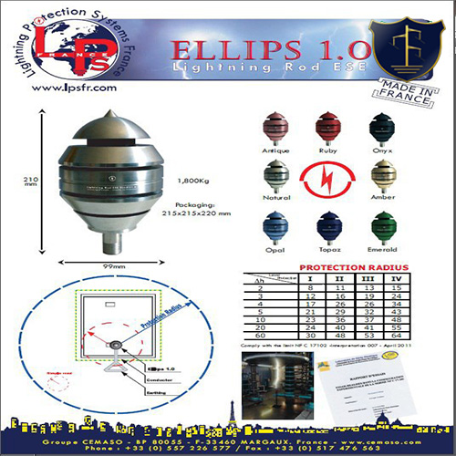 صاعقه گیر الکترونیکی الیپس ELLIPS