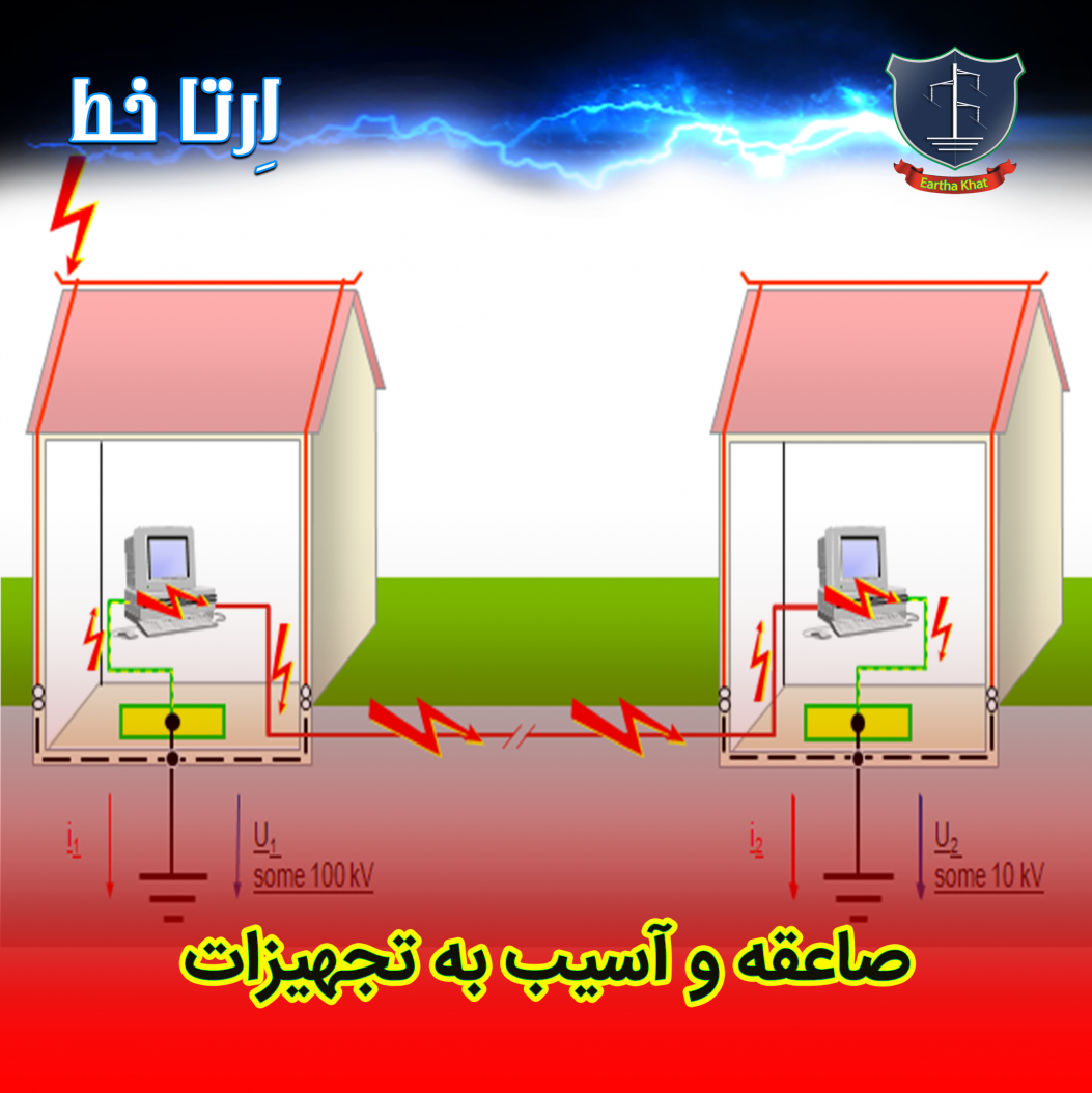 صاعقه و آسیب تجهیزات